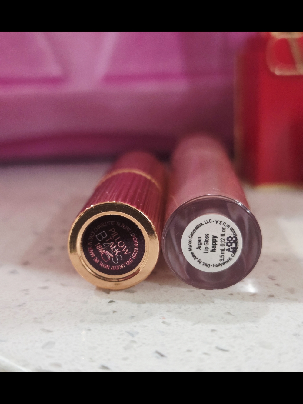 Valentino & & LANEIGE Berry Lip Sleeping Mask + Lipstick Set - Plus Cosmetic Bag - Picture 5 of 5